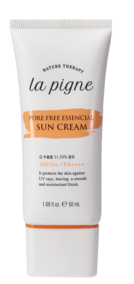 LAPIGNE Persimmon Pore Free Essencial Sun Cream - 50ml