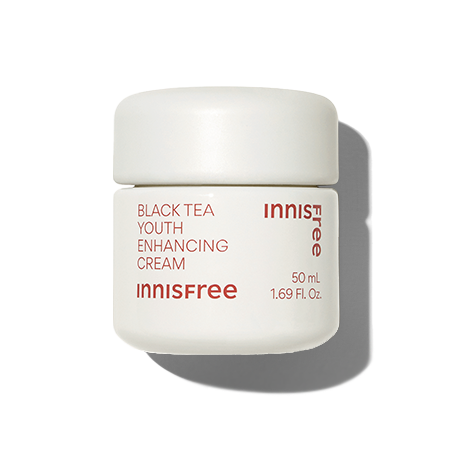 Innisfree Youth Enhancing Cream - with Black Tea 50ml-Korean Cosmetics at REDBLEC