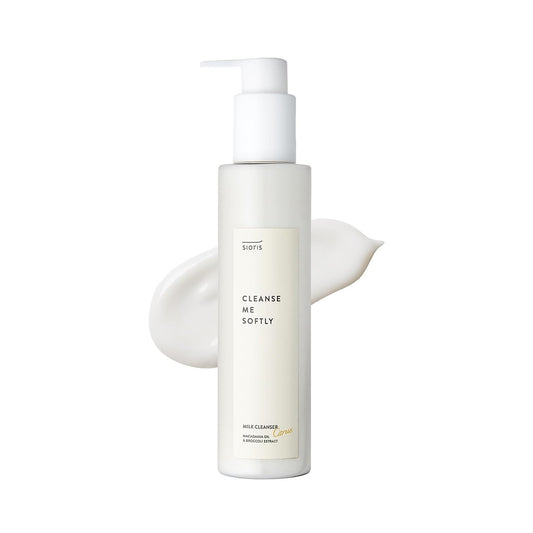 SIORIS Cleanse Me Softly Milk Cleanser 200ml-Korean Cosmetics at REDBLEC