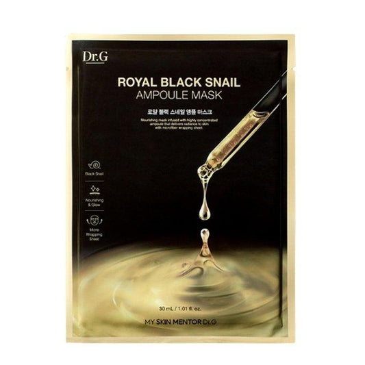 dr g royal black snail ampoule mask
