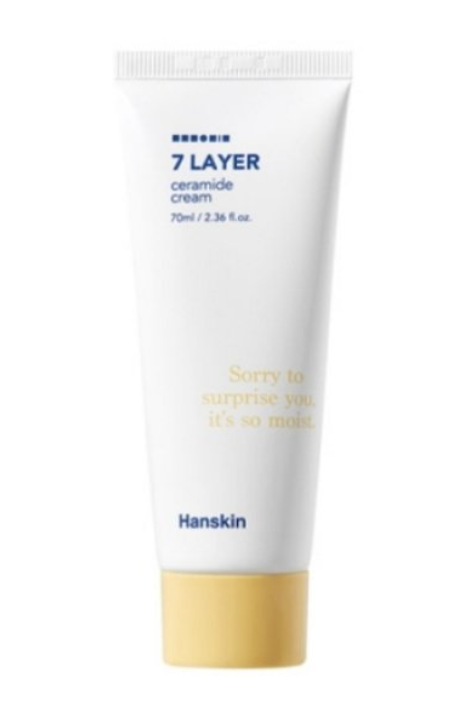 moisturizer hanskin 7 layer ceramide cream